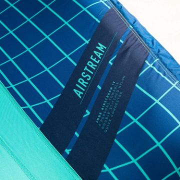 Detailed Close-Up Of The Heavy-Duty Marine Grade Materials And Construction Of The Jobe Sports Airstream Towable 4P Towable Inflatable