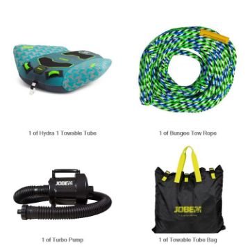 The Yacht Toys Hydra 1 Bundle Towable Inflatable Package, A Luxury Marine Water Toy By Yacht Toys™