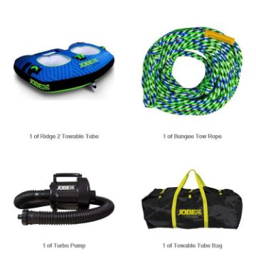 YACHT TOYS - RIDGE 2 BUNDLE TOWABLE BUNDLE BLUE 2P-1