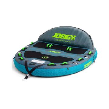 Guests Enjoying The Yacht Toys Compound 3 Bundle On The Ocean, Ride Sofa Or Disc Style. Hours Of Fun. Super-Easy To Climb Back Into. Fast Inflate And Connect. 3 Year Warranty.