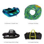 The Yacht Toys Airstream 3 Bundle Towable Inflatable Package, A Luxury Marine Water Toy By Yacht Toys™
