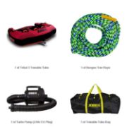 The Yacht Toys Tribal 3 Bundle Towable Inflatable Package, A Luxury Marine Water Toy By Yacht Toys™