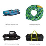 The Yacht Toys Chaser 3 Bundle Towable Inflatable Package, A Luxury Marine Water Toy By Yacht Toys™
