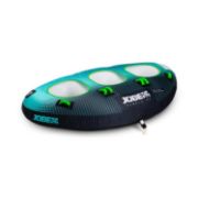 Guests Enjoying The Yacht Toys Rumble 3 Bundle On The Ocean, Ride Sofa Or Disc Style. Hours Of Fun. Super-Easy To Climb Back Into. Fast Inflate And Connect. 3 Year Warranty.