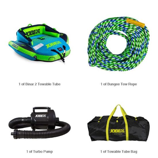 The Yacht Toys Binar 2 Bundle Towable Inflatable Package, A Luxury Marine Water Toy By Yacht Toys™