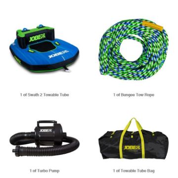 YACHT TOYS - SWATH 2 BUNDLE TOWABLE BUNDLE BLUE 2P-1