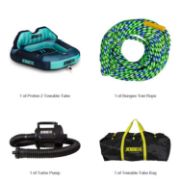 The Yacht Toys Proton 2 Bundle Towable Inflatable Package, A Luxury Marine Water Toy By Yacht Toys™