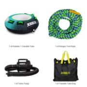 The Yacht Toys Rumble 1 Bundle Towable Inflatable Package, A Luxury Marine Water Toy By Yacht Toys™
