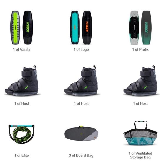 The Yacht Toys Epic Wake Wakeboard Bundle, A Luxury Marine Water Toy By Yacht Toys™