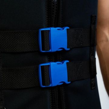 Yacht Crews Quickly And Easily Deploying The Premium Unisex Neoprene Vest Buoyancy Aid From The Swim Platform