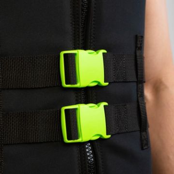 Yacht Crews Quickly And Easily Deploying The Premium Unisex Neoprene Vest Buoyancy Aid From The Swim Platform