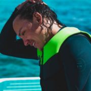 Detailed Close-Up Of The Heavy-Duty Marine Grade Materials And Construction Of The Jobe Sports Unisex Neoprene Vest Buoyancy Aid