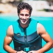 Profile View Showing The Sleek Engineering And Premium Design Of The Jobe Sports Unisex Neoprene Vest Buoyancy Aid