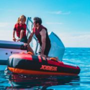 Profile View Showing The Sleek Engineering And Premium Design Of The Jobe Sports Unisex Neoprene Vest Buoyancy Aid