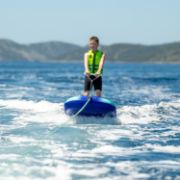 Jobe Sports Kids Neoprene Vest Buoyancy Aid, Premium Marine Water Sports Gear Packed Neatly For Compact Superyacht Storage