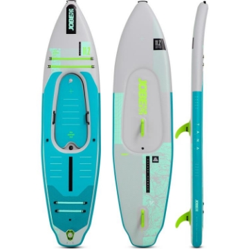 Guests Enjoying The Jobe Sports Aero Tana Hybrid On The Ocean, Best Of Both Worlds. Sup And Kayak In One. Easy To Inflate. Stable And Light. Ultra-Rigid.5 Year Warranty.