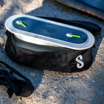 Yacht Crews Quickly And Easily Deploying The Premium E-Duna Elite Sup Paddleboard From The Swim Platform