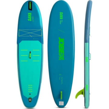 The Jobe Sports Sava Aero Sup Paddleboard Arranged On A Superyacht Beach Club Platform