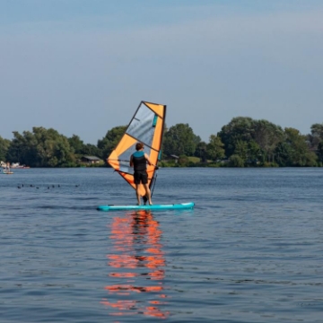 Charter Guests Enjoying The Mohaka Hybrid, High-End Water Sports Equipment From Yacht Toys™